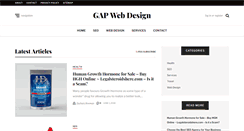 Desktop Screenshot of gapwebdesign.com